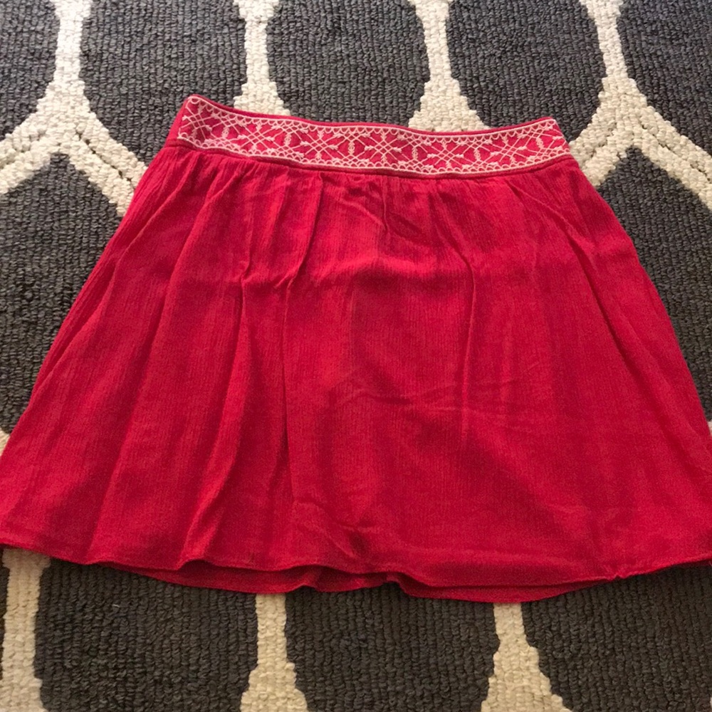 Pink skirt